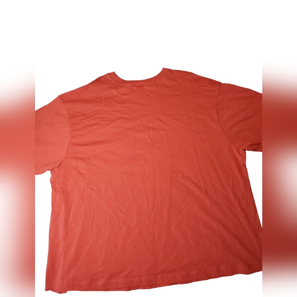 Nike loose fit plus size coral womens short sleeve tee shirt new - Picture 3 of 3
